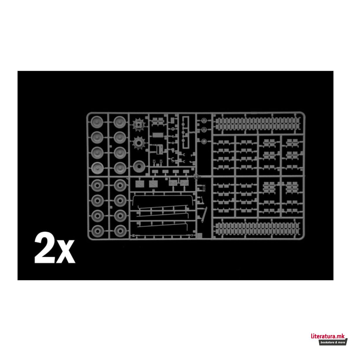 Макета, M1A1 Abrams, 1:35 