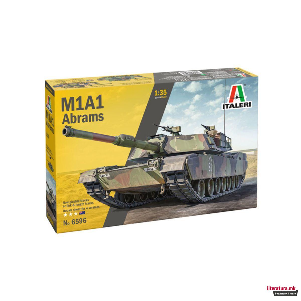 Макета, M1A1 Abrams, 1:35 