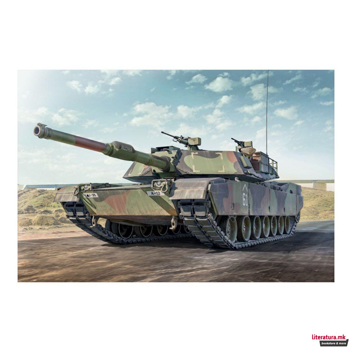 Макета, M1A1 Abrams, 1:35 