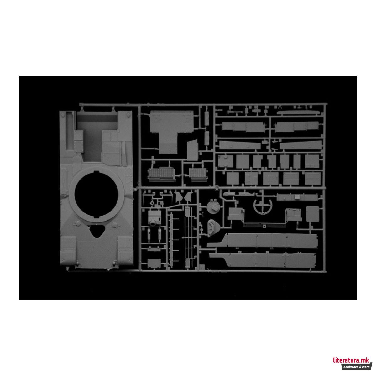 Макета, M1A1 Abrams, 1:35 