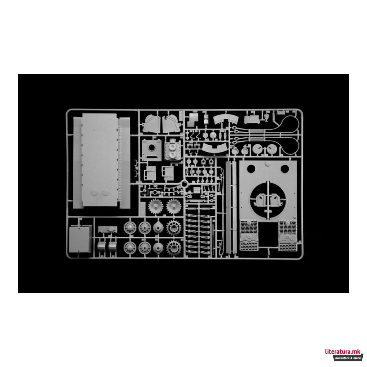 Макета, Pz.Kpfw. VI Tiger I Ausf. E late production, 1:35 