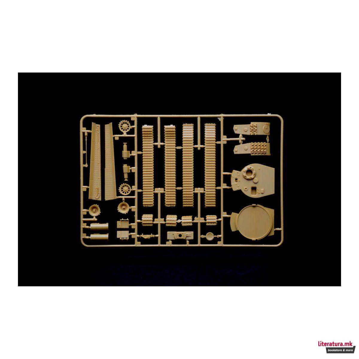 Макета, Pz. kpfw. VI Tiger I Ausf. E, 1:56 