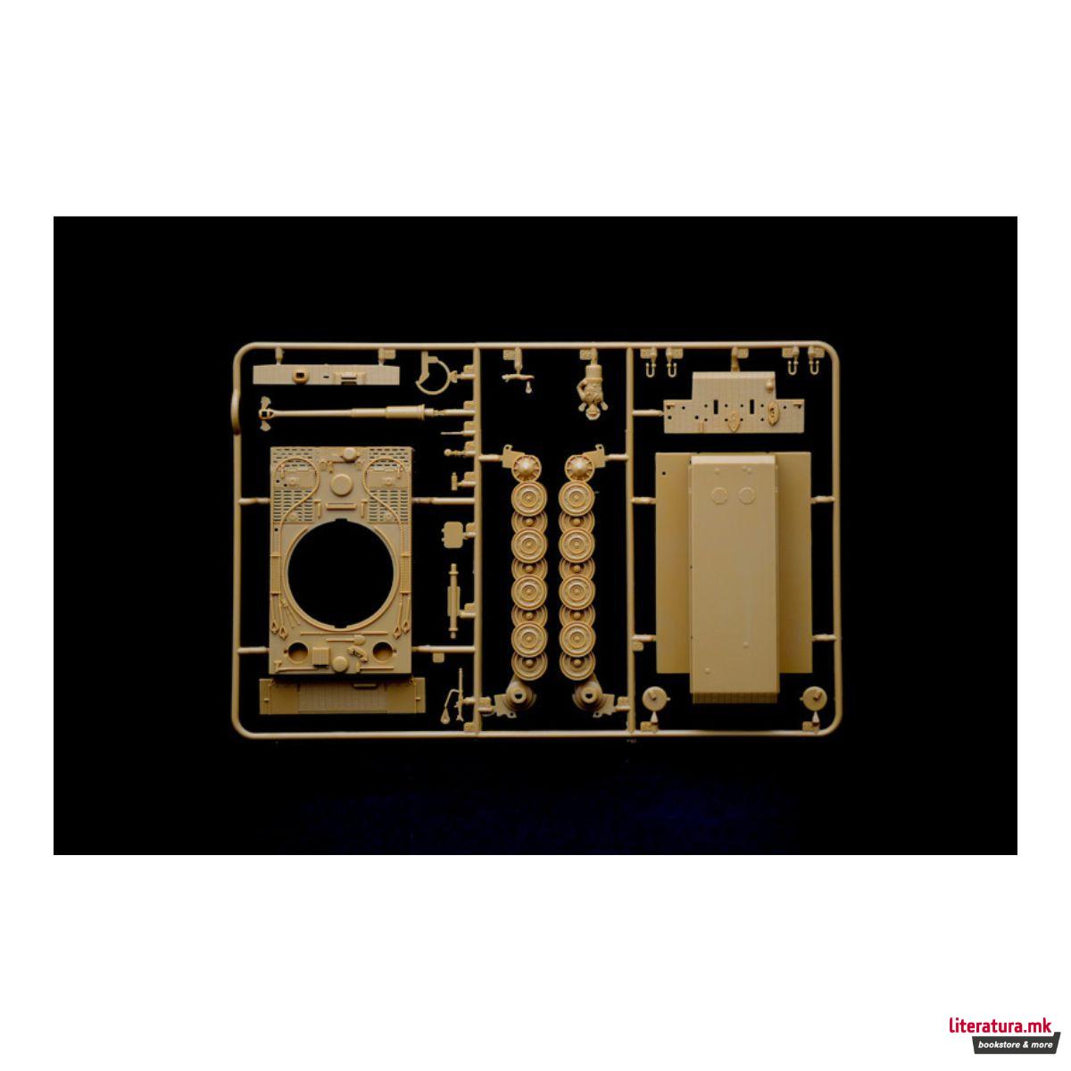 Макета, Pz. kpfw. VI Tiger I Ausf. E, 1:56 