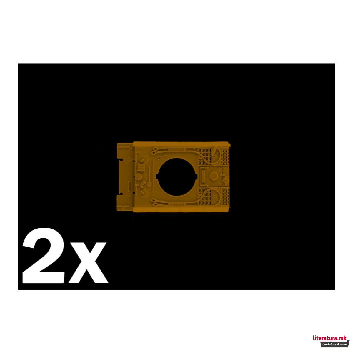 Макета, Pz. Kpfw. VI TIGER I Ausf. E, 1:72 