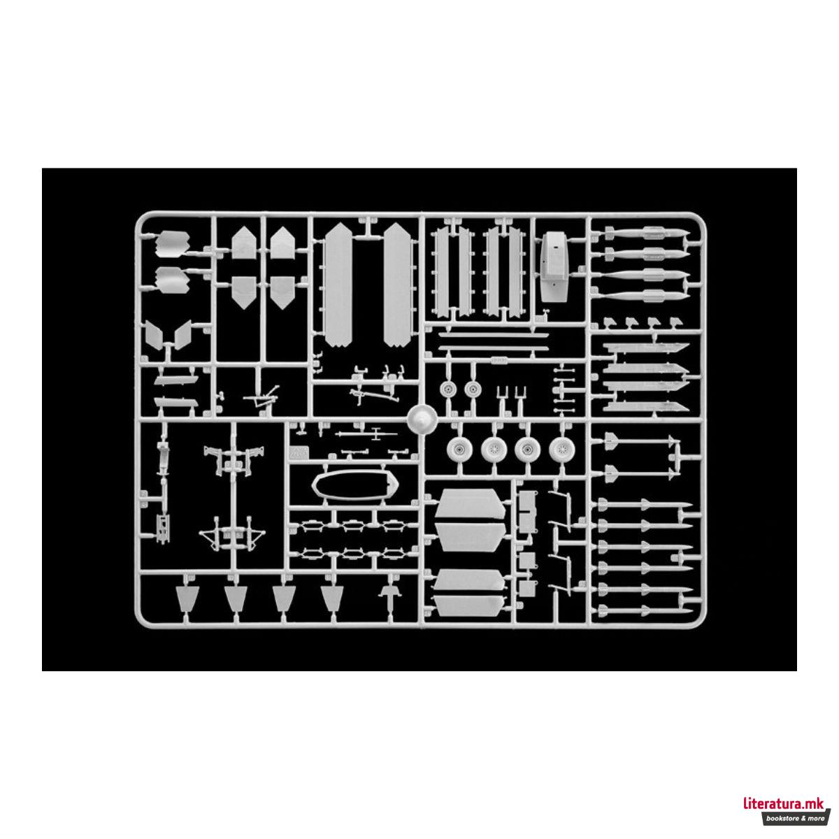 Комплетен сет за моделирање, F-22 Raptor, 1:72 