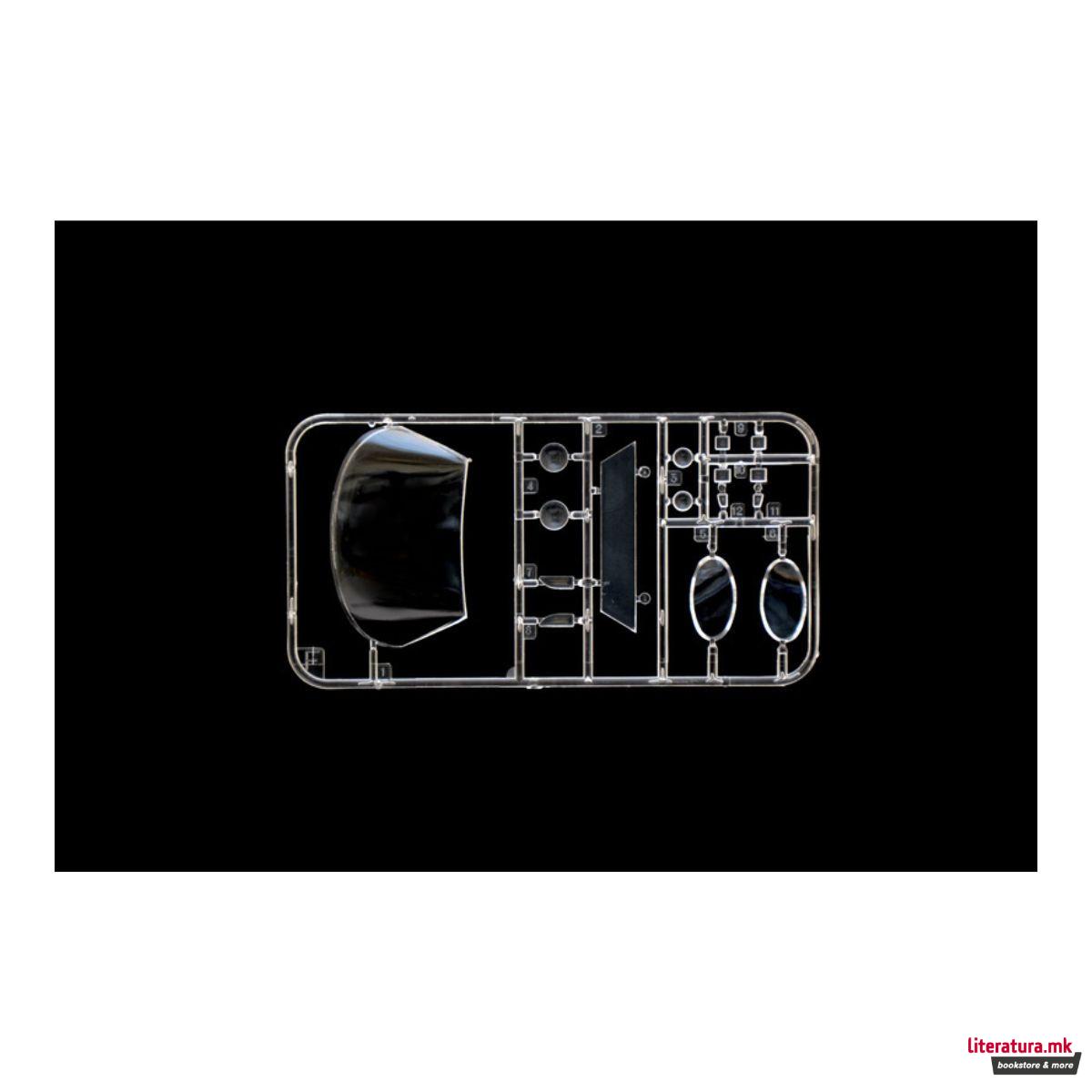 Макета + бои и четка, Lamborgini Miura, 1:24 