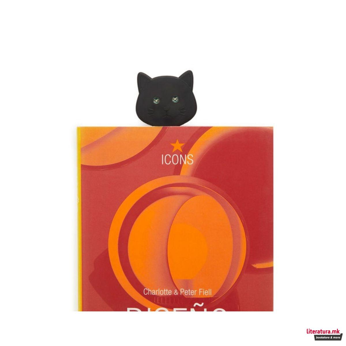 LED ламбичка за читање, Meow, црна