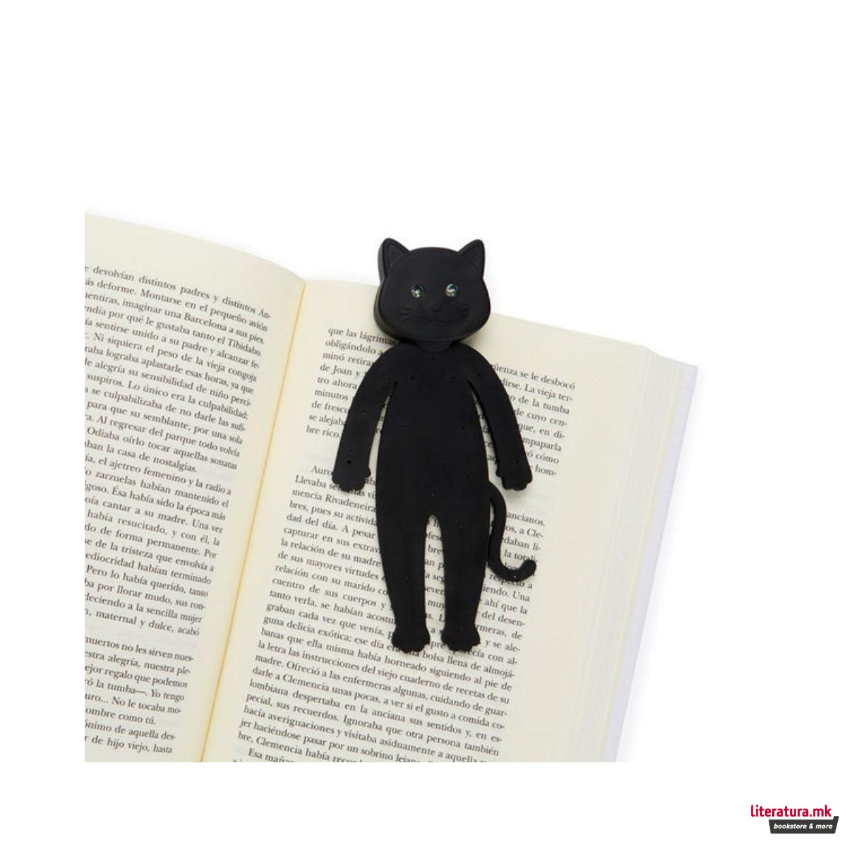 LED ламбичка за читање, Meow, црна