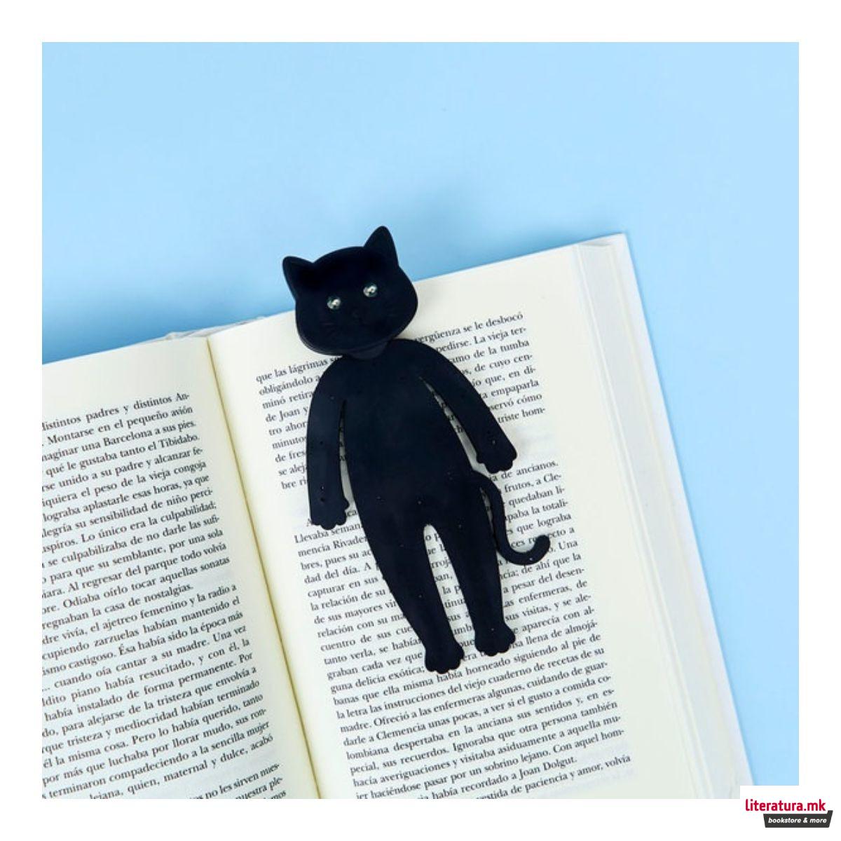 LED ламбичка за читање, Meow, црна