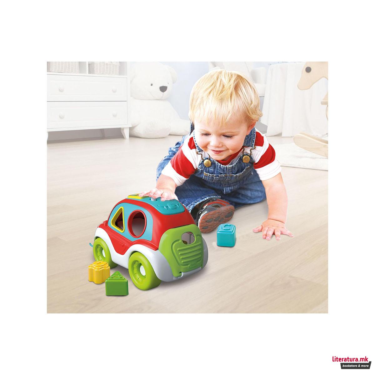 Едукативна играчка, Baby Clementoni - Lory: Shapes and Colours 