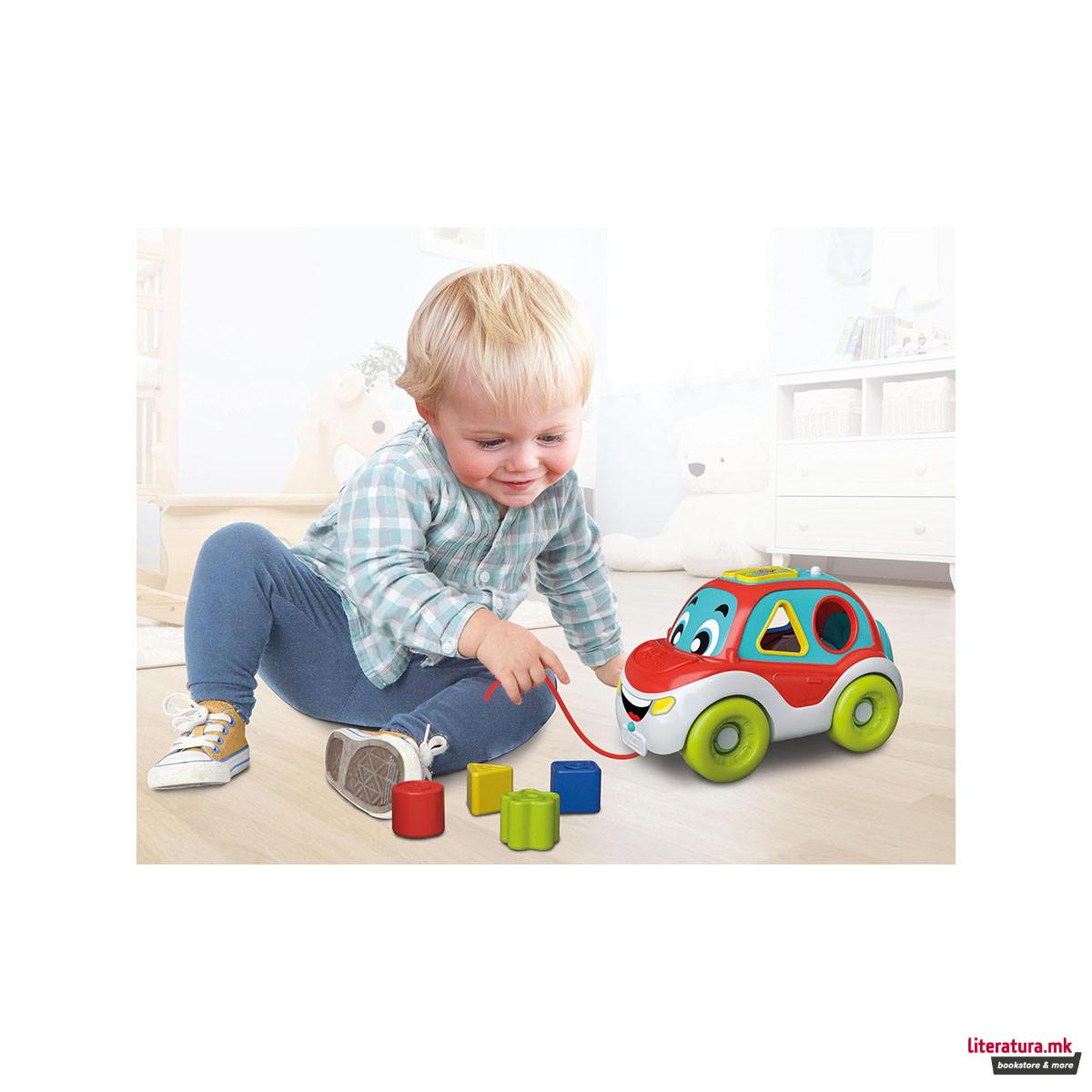 Едукативна играчка, Baby Clementoni - Lory: Shapes and Colours 