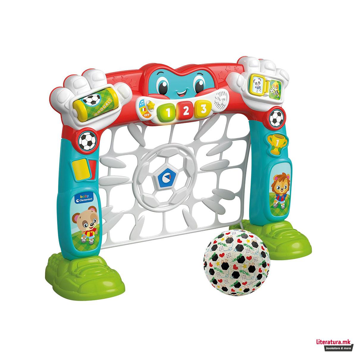 Сет за игра, Baby Clementoni - Kick & Score Goal 