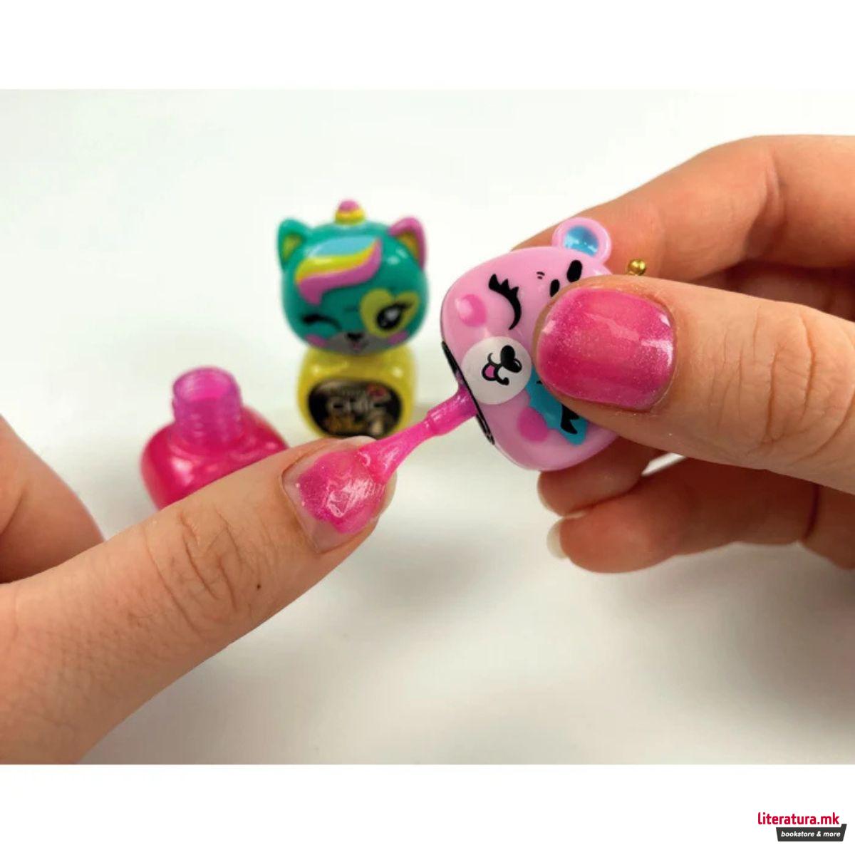 Сет од 2 детски лакови за нокти, Crazy Chic - Lovely Nail Polishes 3 