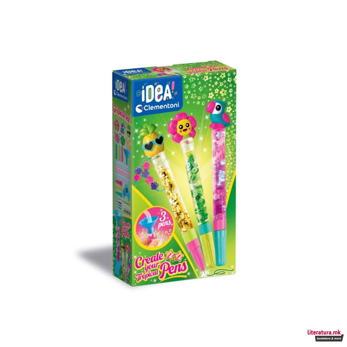 Сет за изработка на пенкала, Idea - Create Your Tropical Pens 