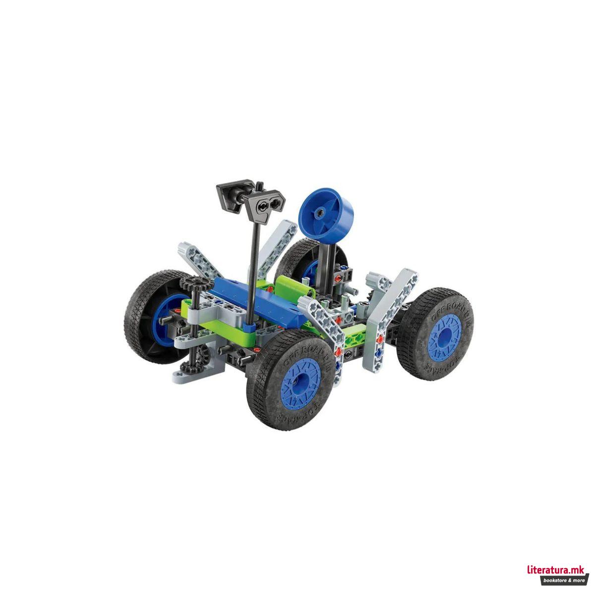 СТЕМ сет, Science&Play: Build - Mechanics: Off-Road - 10 модели 