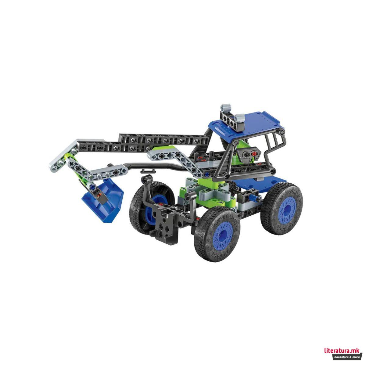 СТЕМ сет, Science&Play: Build - Mechanics: Off-Road - 10 модели 