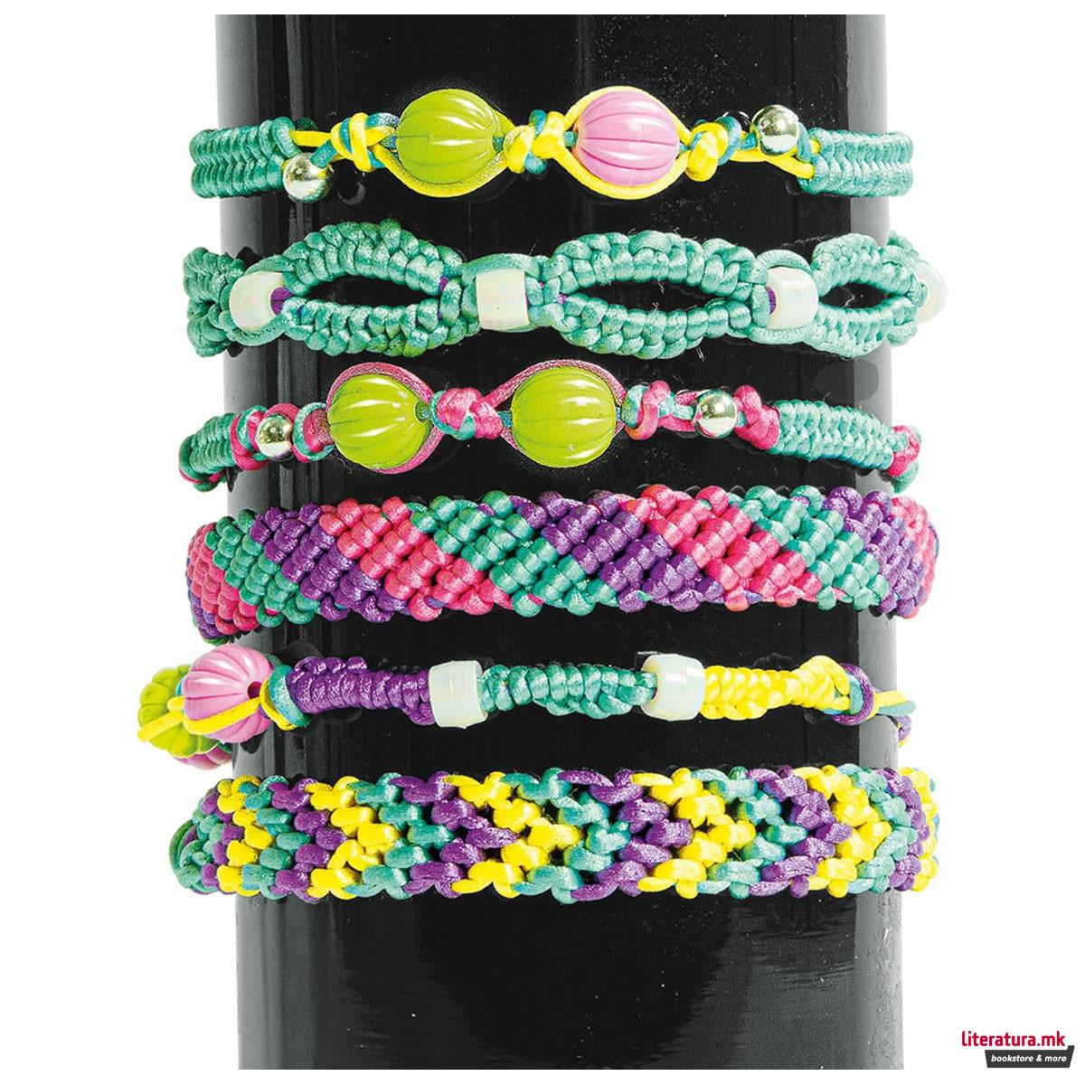 Сет за изработка на белезици, Crazy Chic Jewels - Friendship Bracelets 