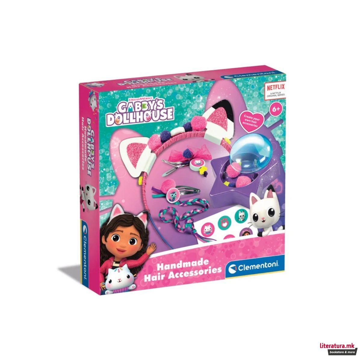 Сет за изработка на аксесоари за коса, Gabby's Dollhouse 