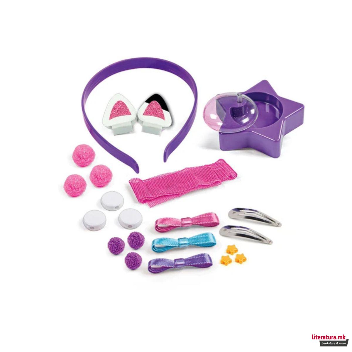 Сет за изработка на аксесоари за коса, Gabby's Dollhouse 
