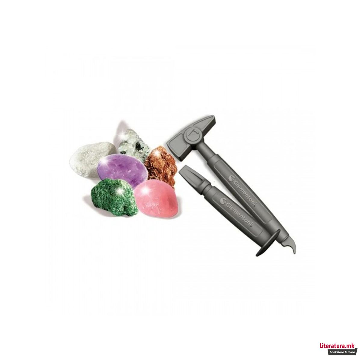 Мини сет за ископување, Science&Play Lab - Rocks and Minerals 