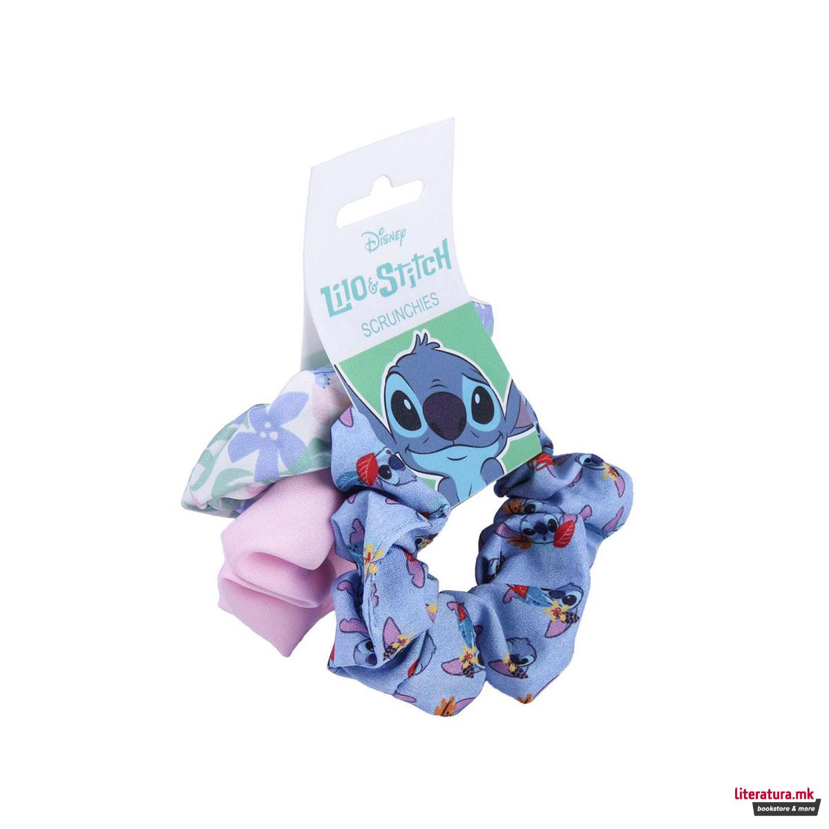 Сет од 3 стегачи за коса, Disney: Stitch 