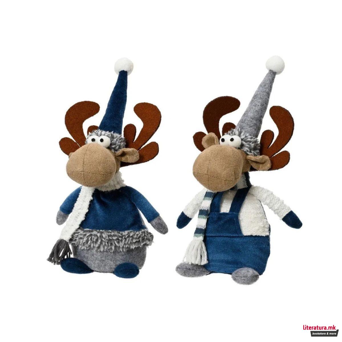 Декоративна фигура, Blue Deer, 30 cm, 2 дизајни 