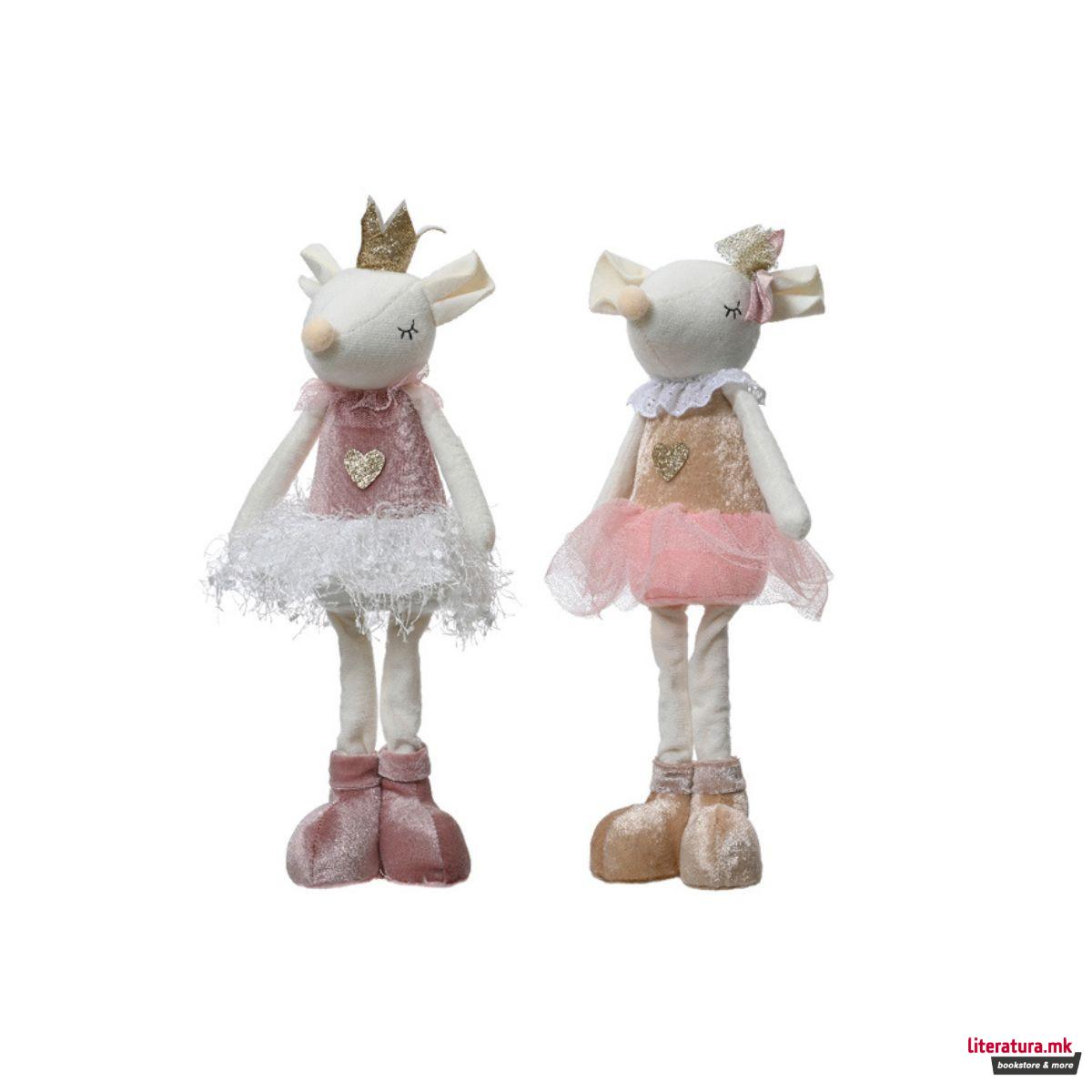 Декоративна фигура Ballerina Mouse, 37 цм, 2 дизајни 