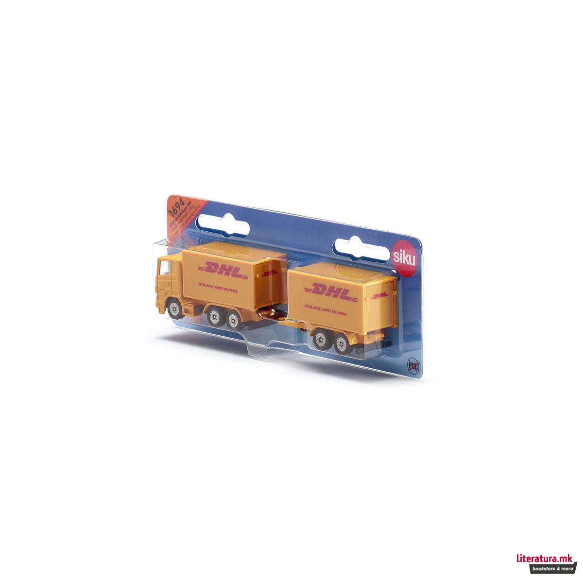 Фигура, DHL Truck w/Trailer 