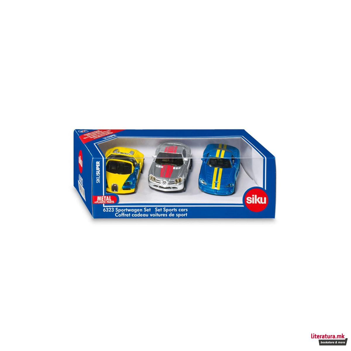 Сет фигури, Sport Cars Set 