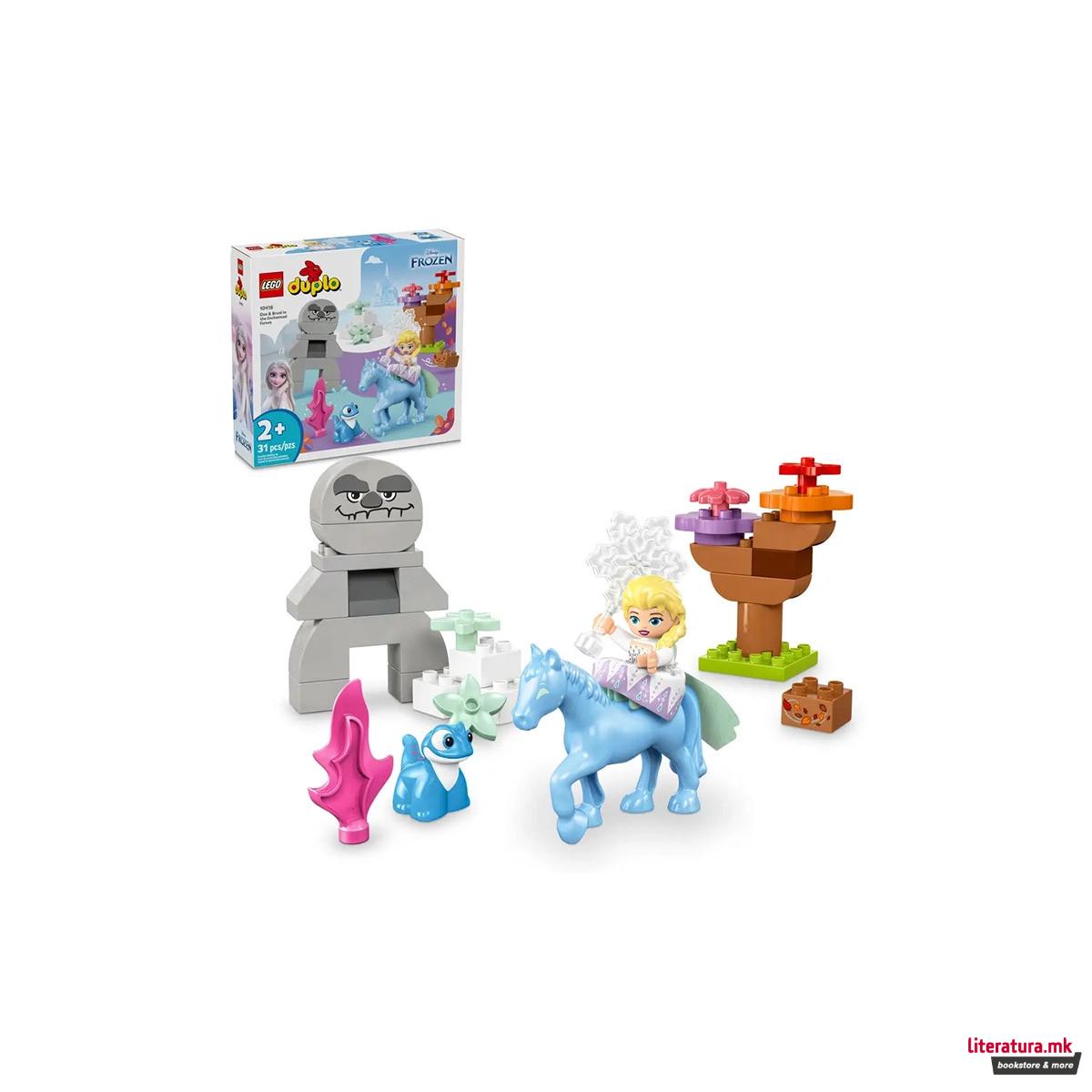 LEGO коцки, Duplo, Elsa & Bruni in the Enchanted Forest 