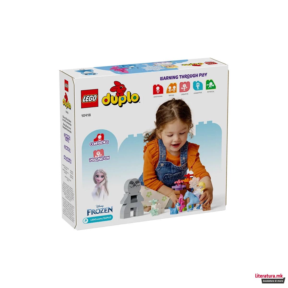 LEGO коцки, Duplo, Elsa & Bruni in the Enchanted Forest 