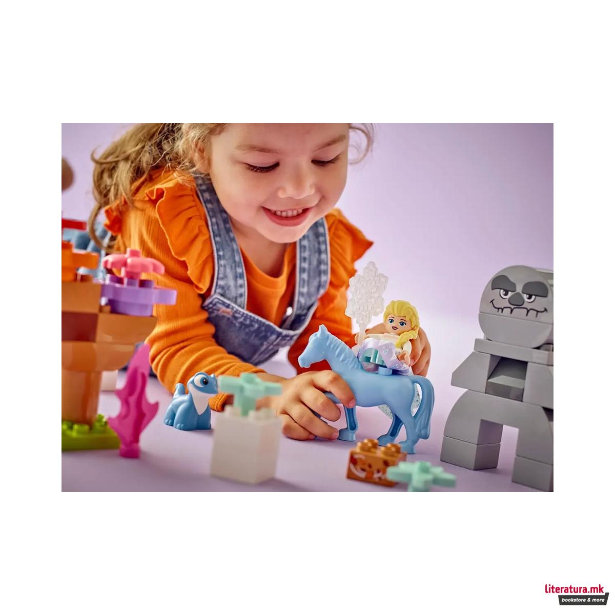 LEGO коцки, Duplo, Elsa & Bruni in the Enchanted Forest 