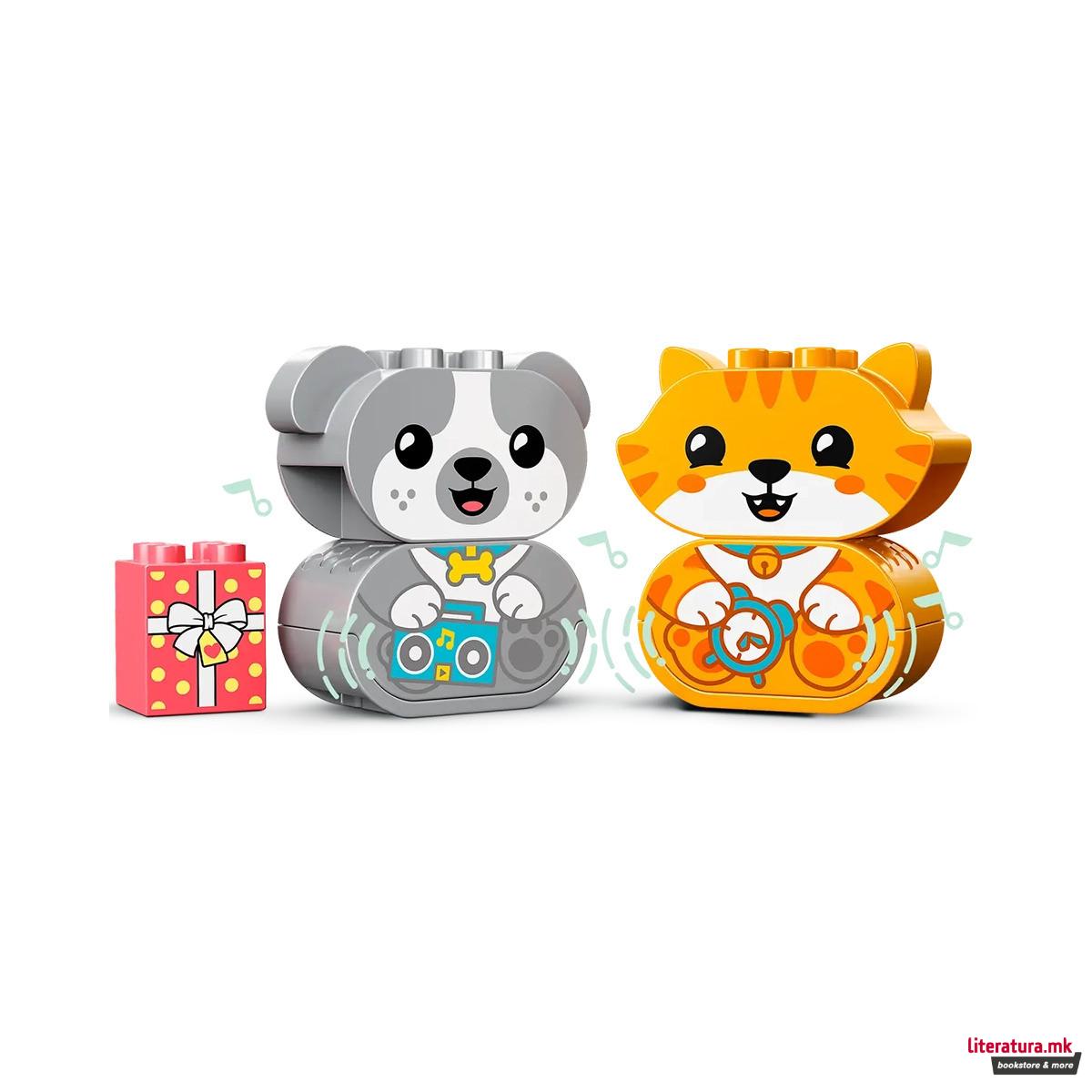 LEGO коцки, Duplo, My First Puppy & Kitten With Sounds 