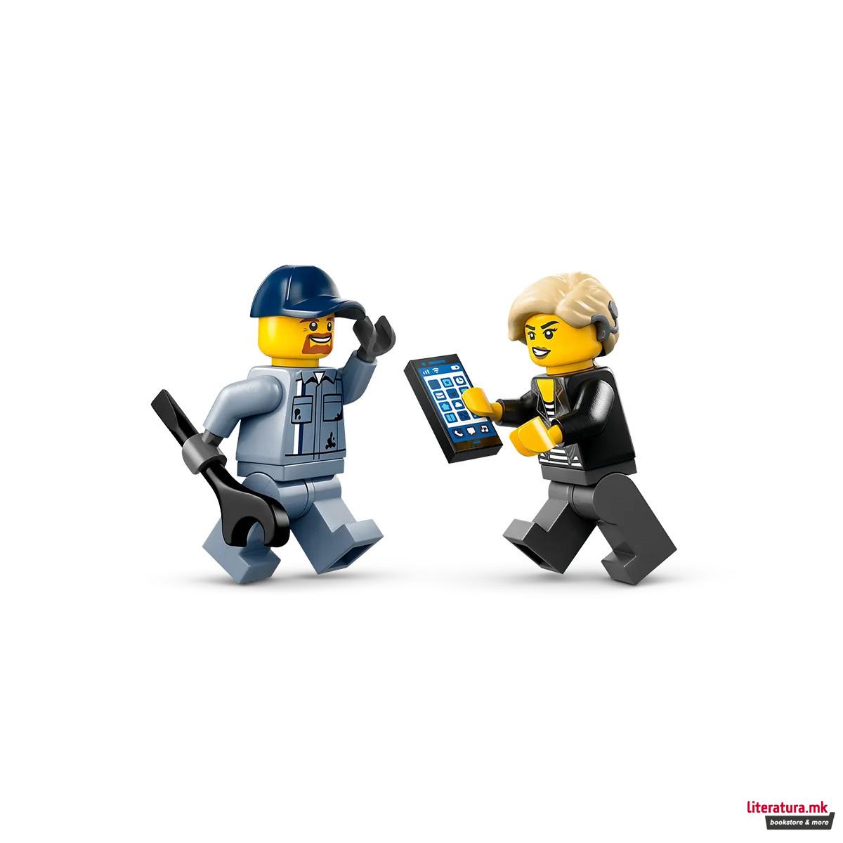 LEGO коцки, City, Tow Truck and Sports Car Repair 