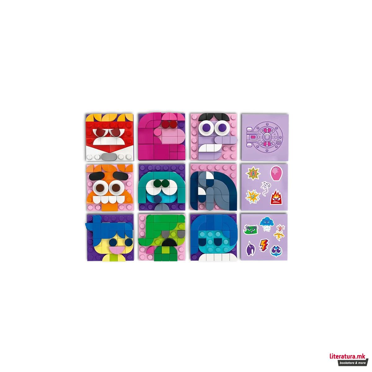 LEGO коцки, Disney, Inside Out 2 Mood Cubes 