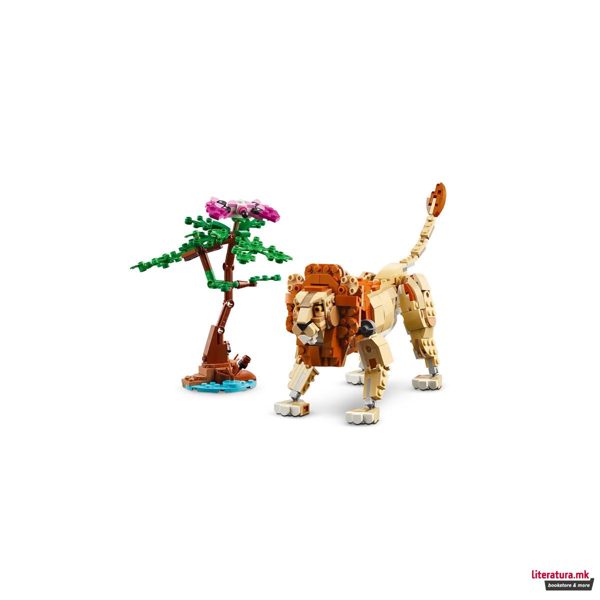 LEGO коцки, Creator 3in1, Wild Safari Animals 