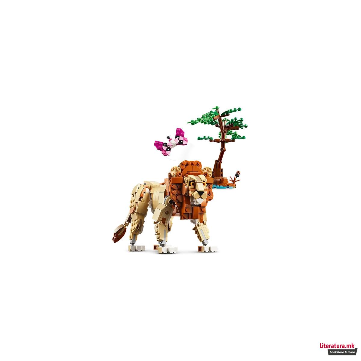 LEGO коцки, Creator 3in1, Wild Safari Animals 