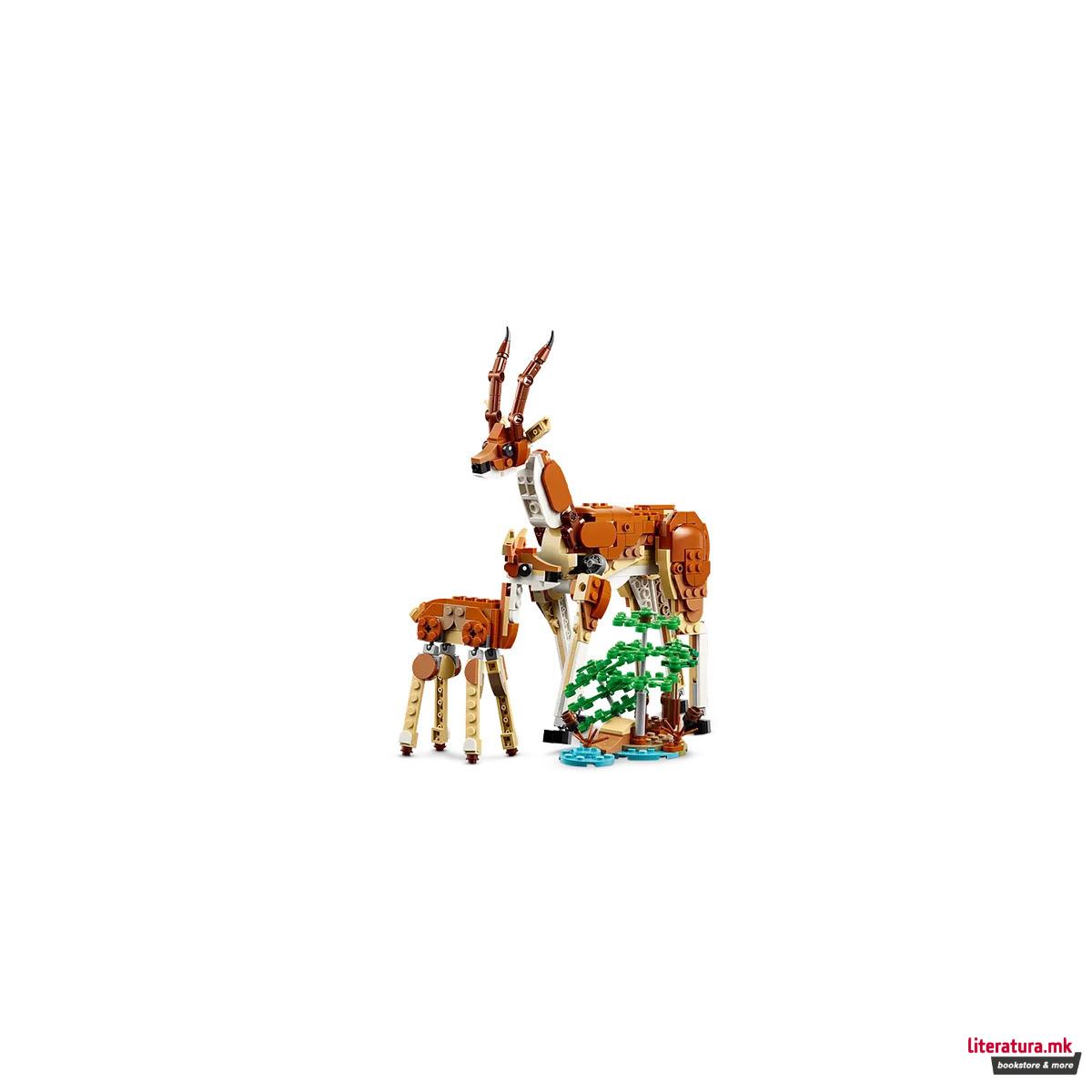 LEGO коцки, Creator 3in1, Wild Safari Animals 