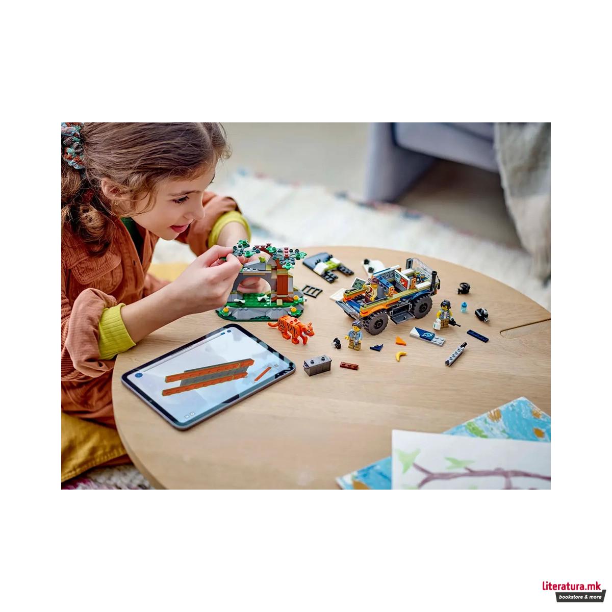 LEGO коцки, City, Jungle Explorer Off-Road Truck 