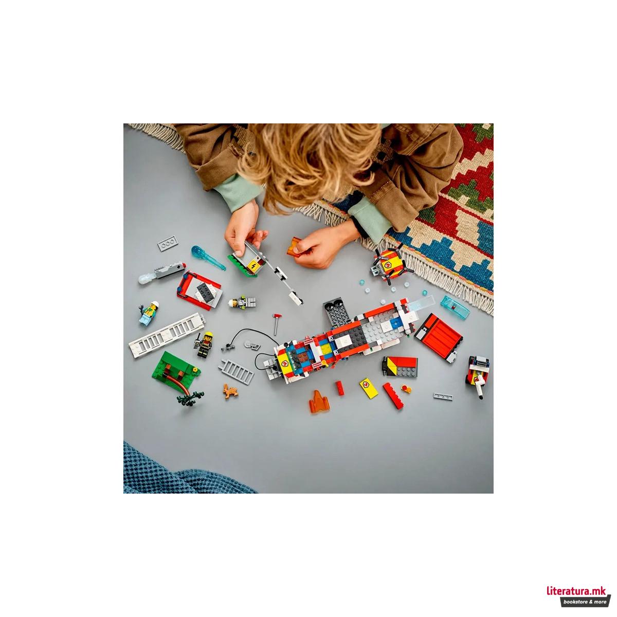 LEGO коцки, City, Fire Command Truck 