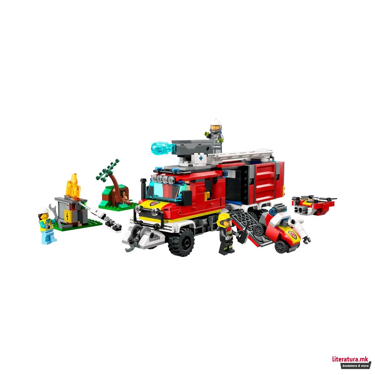 LEGO коцки, City, Fire Command Truck 