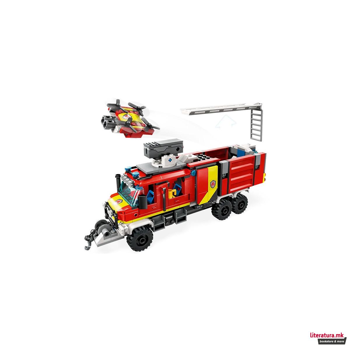 LEGO коцки, City, Fire Command Truck 