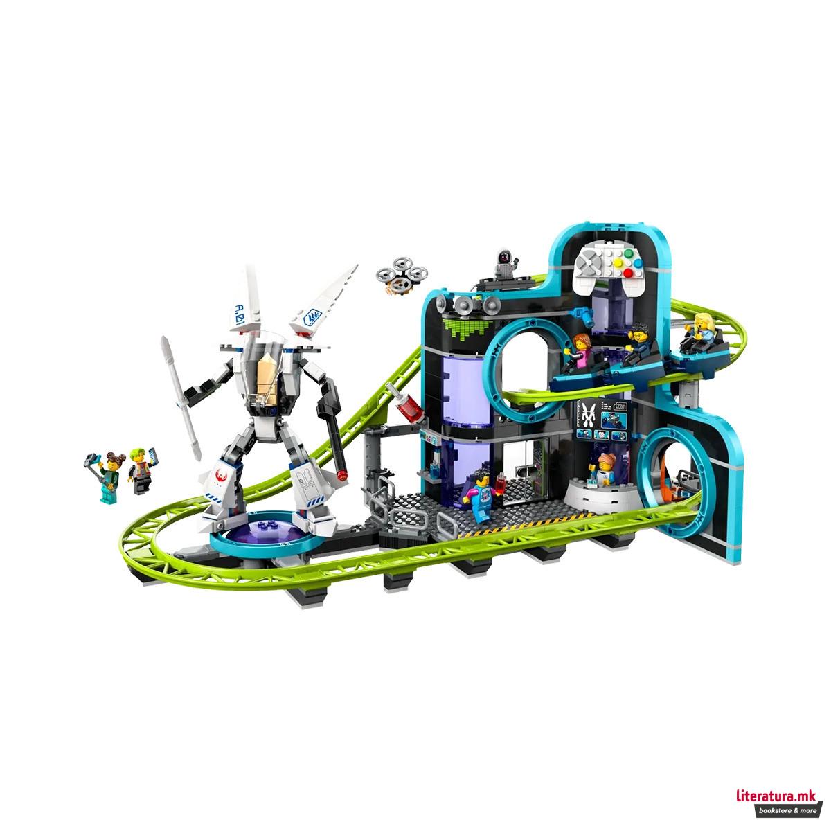 LEGO коцки, City, Robot World Roller-Coaster Park 