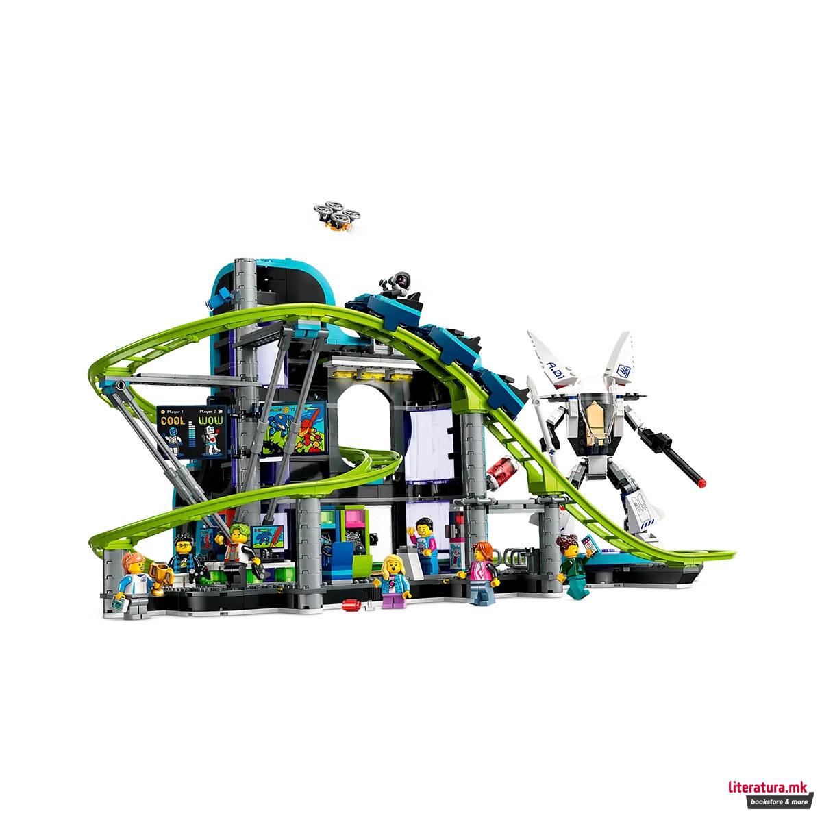 LEGO коцки, City, Robot World Roller-Coaster Park 