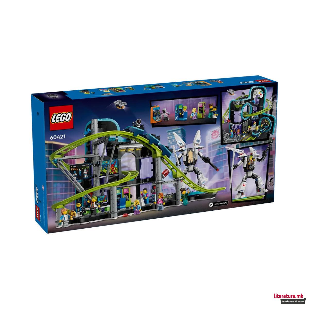 LEGO коцки, City, Robot World Roller-Coaster Park 