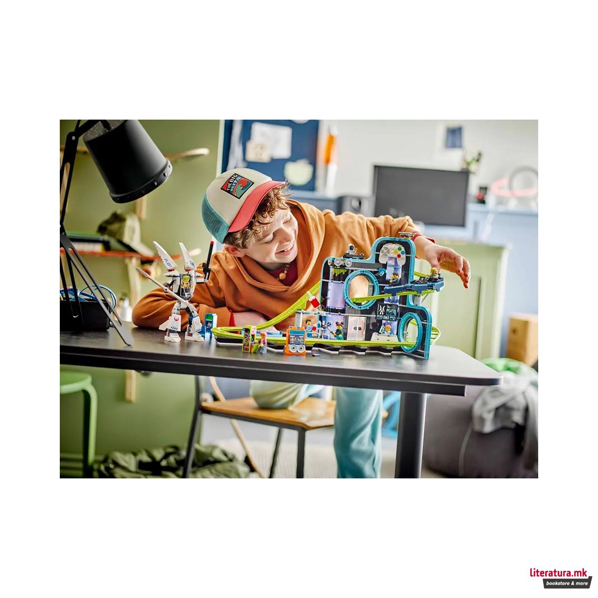 LEGO коцки, City, Robot World Roller-Coaster Park 