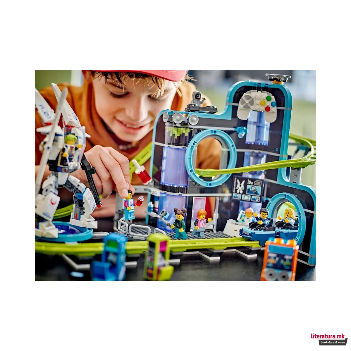 LEGO коцки, City, Robot World Roller-Coaster Park 