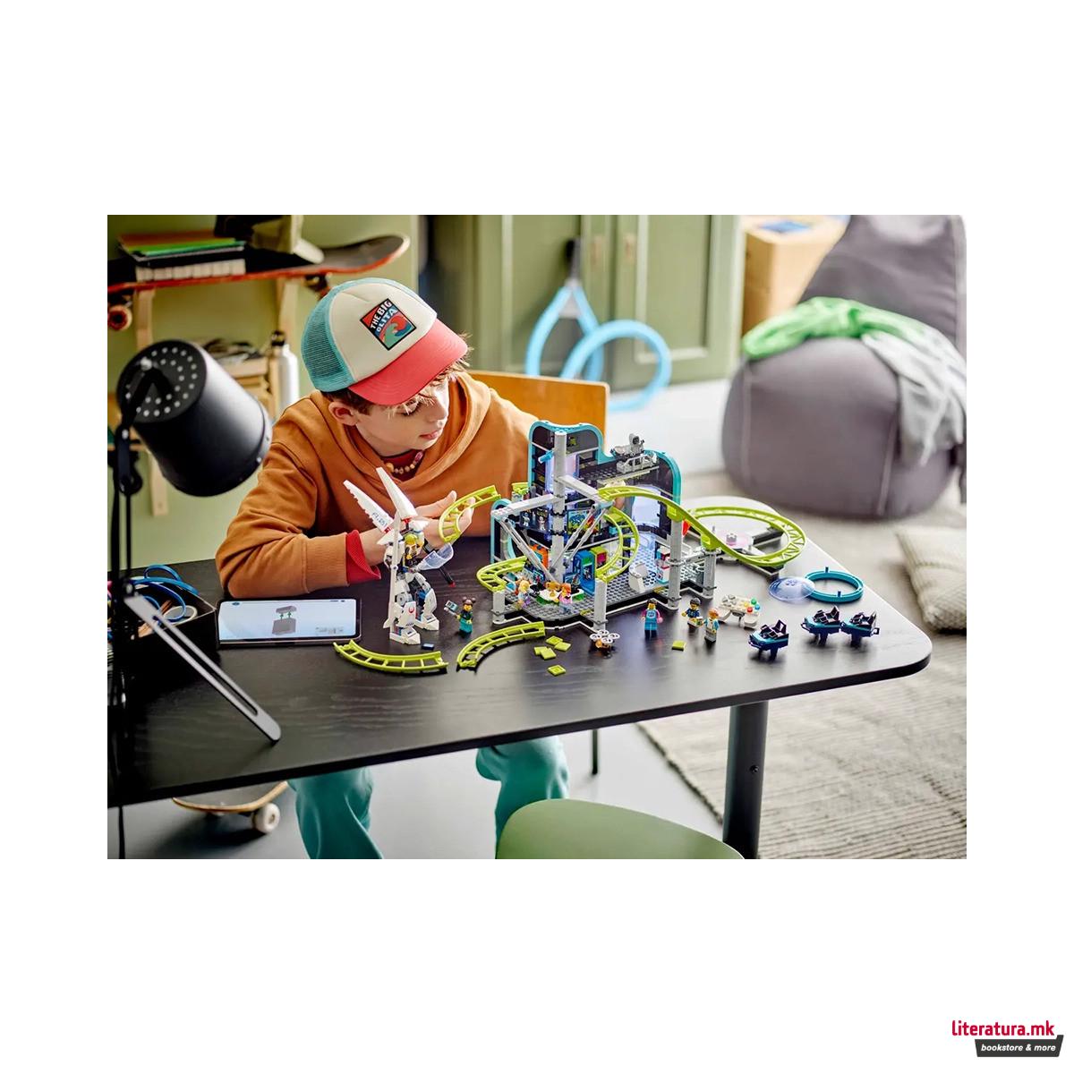 LEGO коцки, City, Robot World Roller-Coaster Park 