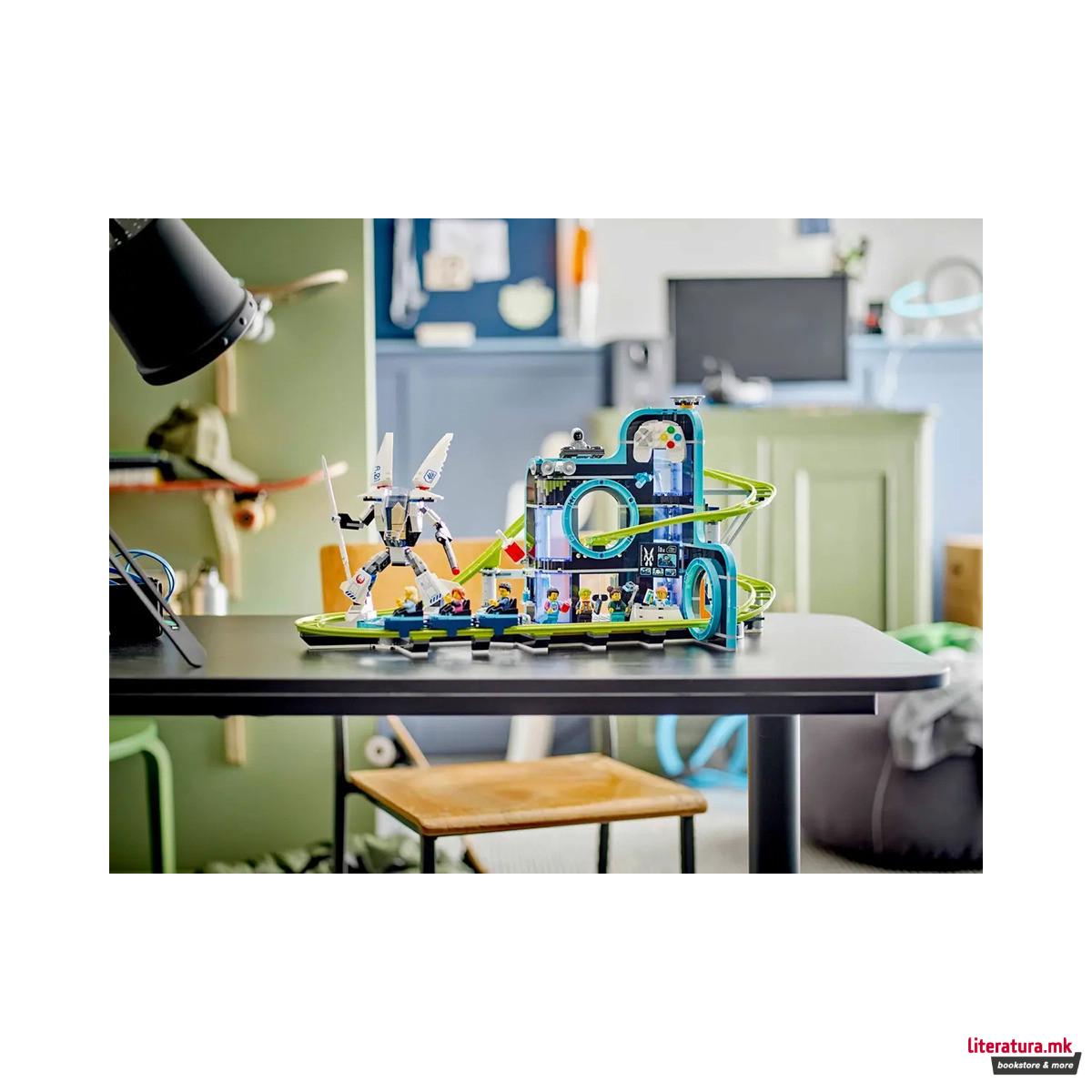 LEGO коцки, City, Robot World Roller-Coaster Park 