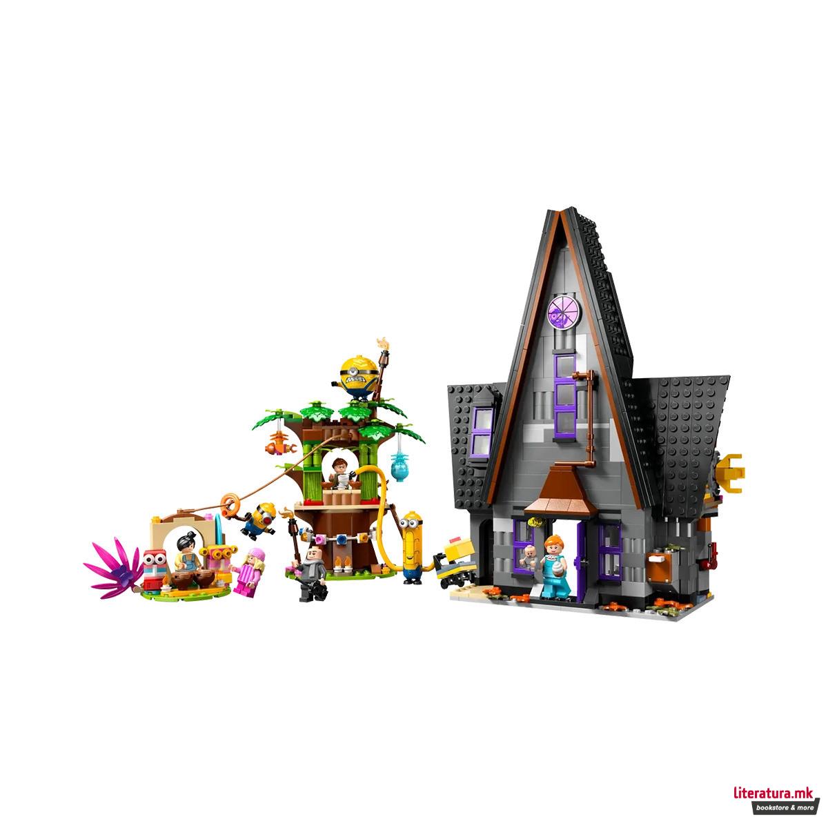LEGO коцки, Despicable Me 4, Minions and Gru's Family Mansion 